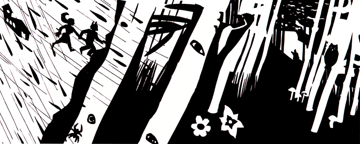 "EARTHDAY 01" - flyer illustration