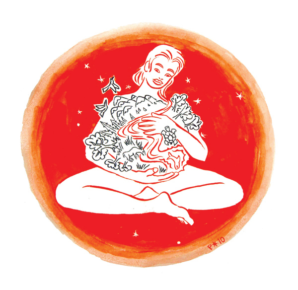 "WOMAN EARTH" - Illustration pour siteweb